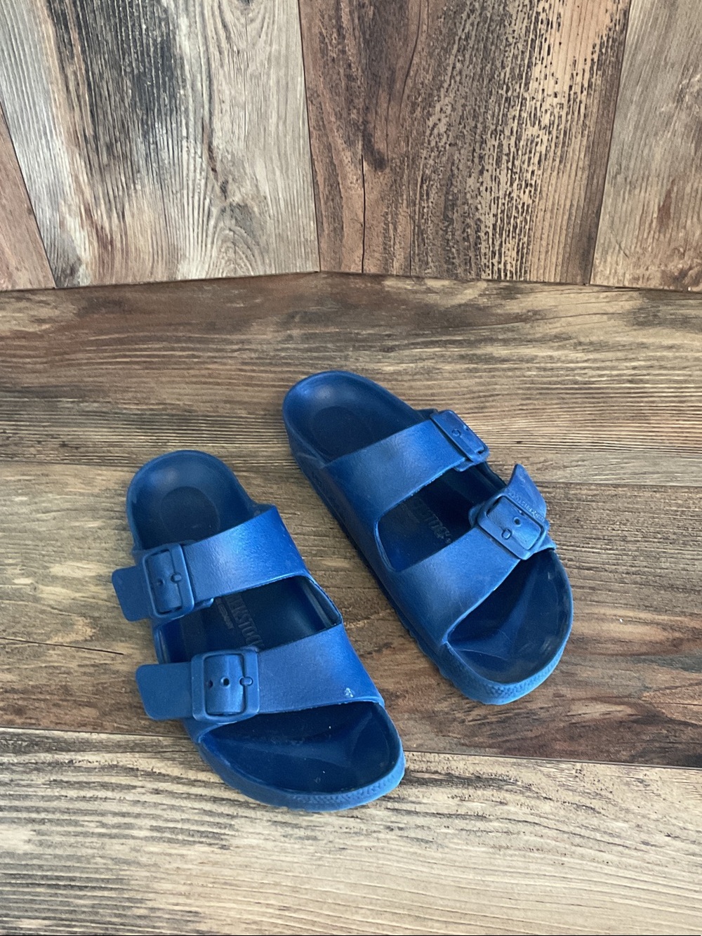 Birkenstock Double-Buckle Slide Sandals 37      287B